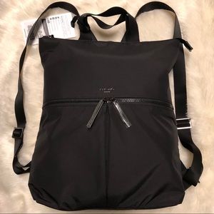 Knomo London vinyl computer backpack